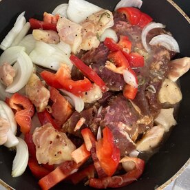 タレ付きジンギスカン ぼんじりのフライパン焼き レシピ 作り方 By ずぼらった 楽天レシピ タレ付きジンギスカン ぼんじりのフライパン焼き レシピ 作り方 By ずぼらった 楽天レシピ